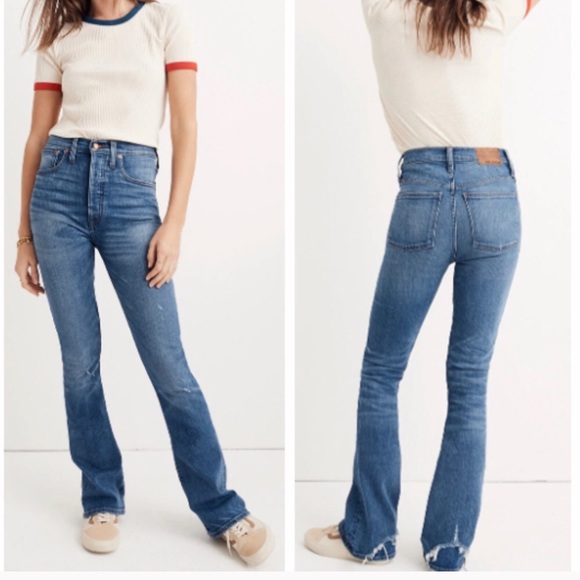 Madewell Denim - Madewell Rivet & Thread Flare Jean